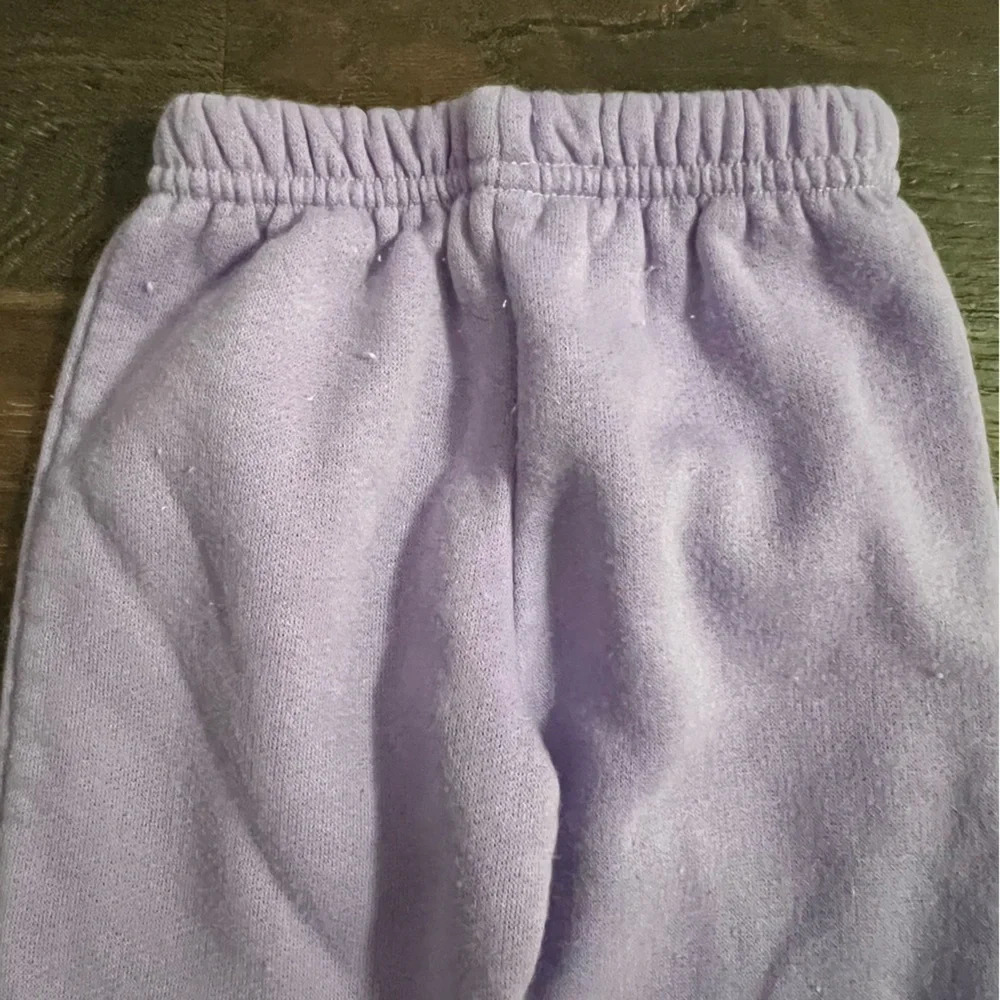 Vintage 12 month baby girl bundle lot purple pants and short sleeve shirt - Picture 10 of 11